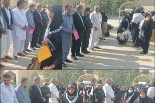 &nbsp;اعزام کاروان راهیان نور دانش آموزانی به مناسبت هفته بسیج