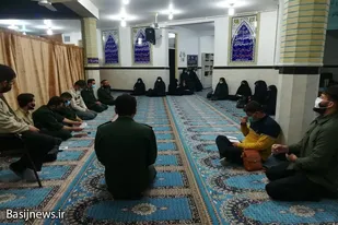کارگروه&zwnj;های نیروی مقاومت بسیج سپاه ناحیه سرخه از پایگاه حضرت معصومه (س) بازدید کردند