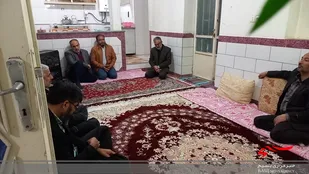 دیدار با خانواده شاعر و پیرغلام حسینی مرحوم مولوی
