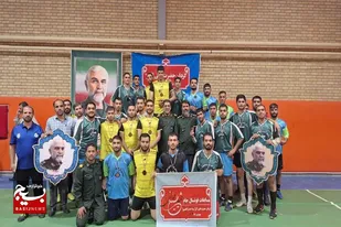 برگزاری مسابقات فوتسال کارکنان وظیفه سپاه استان همدان با عنوان جام شهید همدانی +تصاویر