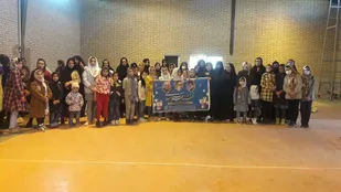 اجرای مسابقات بومی محلی ویژه بانوان بسیجی به مناسبت ایام الله
