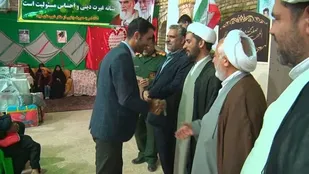 نمایشگاه مشاغل خانگی همزمان با هفته بسیج در میبد راه&zwnj;اندازی شد