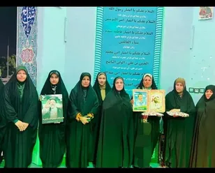 تجلیل از مداحان و ذاکرین اهل بیت در دلوار