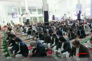 برگزاری مراسم سالروز شهادت سردار سلیمانی در سراوان