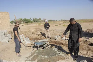 اربعین جهادی فدائیان اصفهانی حسین ع در روستای بردیه سوسنگرد
