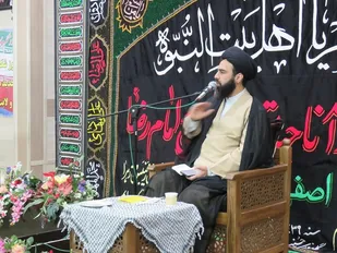 برگزاری مراسم شهادت حضرت زهرا (سلام الله علیها) با حضور شهید سید سعید امی زاده