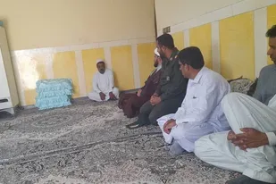 دیدار با خانواده شهید جلال نوکری در نیکشهر