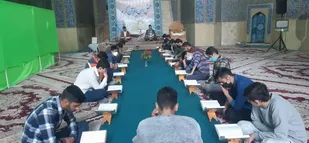 ضیافت افطاری با حضور رزمندگان گردان 107 امام حسین(علیه السلام) اصفهان