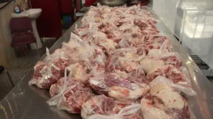 قربانی ۹ راس گوسفند به همت بسیجیان در شاهرود