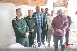 بازدید فرمانده سپاه کربلا از رزمایش جهادگران فاطمی ۲ در نکا