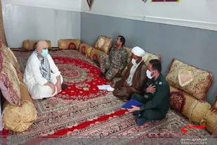 دیدار با رزمنده دفاع مقدس در خاش