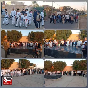 همایش پیاده&zwnj;روی خانوادگی در شاوور به مناسبت هفته دفاع مقدس برگزار شد