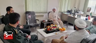 دیدار مسئول دفترنمایندگی، ولی فقیه در سپاه کربلا با کارکنان حوزه نمایندگی تنکابن