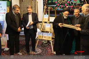 رونمایی از کتاب تکیه قلعه، ولی آباد شاهرود+ تصاویر