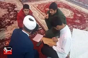حضور پرشور دانش&zwnj;آموزان اسدآبادی در اعتکاف