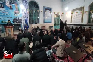 برگزاری مراسم گرامیداشت دهه فجر و عملیات&nbsp; والفجر۸ در روستای توانه نهاوند