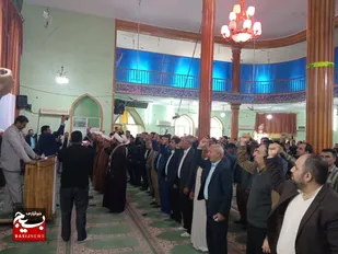تجمع مردم شادگان در  بزرگداشت حماسه نهم دی