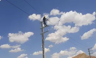 احداث خط&zwnj;هوایی ما بین روستاهای اسكندر و ملكیان با اعتبار نزدیك به 30میلیارد ریال