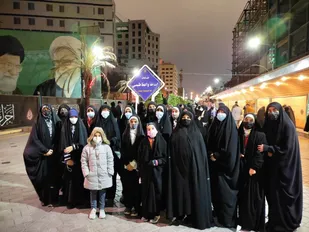 اردوی فرهنگی تربیتی خواهران بسیجی شاهرود در مشهد مقدس