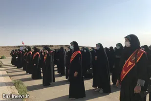 برگزاری ميدان تير خواهران گردان كوثر حضرت زينب(س) همدان