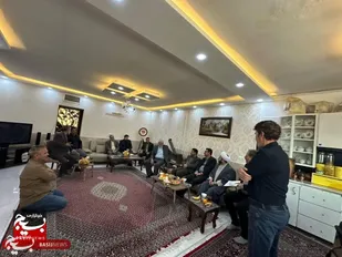مسئولان چناران به دیدار جانبازان رفتند