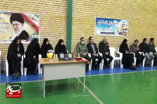 مسابقات استعدادیابی دانش آموزان مدارس دخترانه در رشته والیبال در سرخه برگزار شد