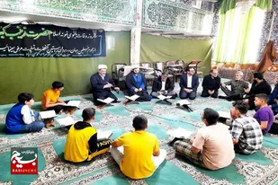 مراسم اعتکاف در مساجد روستاهای شهرستان سرخه برگزار شد