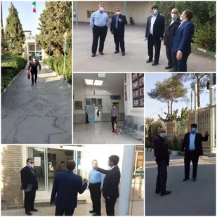 رزمایش خودحفاظتی از دستگاههای اجرایی در شهرستان نجف آباد