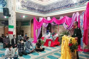 افتتاح بیست و هشتمین پایگاه تابع حوزه شهید خادم پر همدان