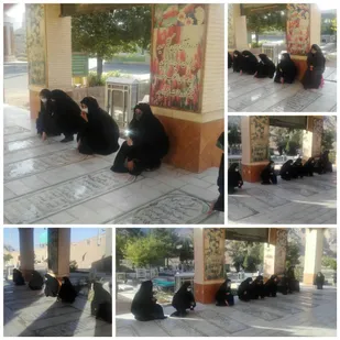 قبور مطهر شهدای اسلامیه غبار روبی و عطر افشانی شد
