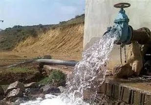 اجرای طرح پروژه آبرسانی در روستای "قفر" اصفهان