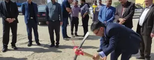آئین کلنگ زنی بوستان فاز دوم شهرک نقش جهان پیشوا