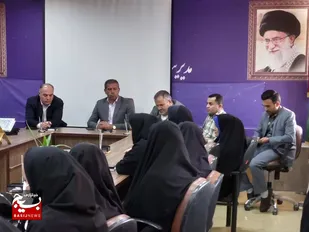 جلسه ستاد عفاف و حجاب آموزش و پرورش باغملک