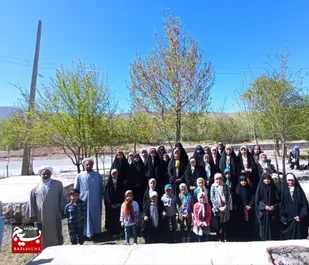 اردوی سیاحتی زیارتی دختران فعال فرهنگی وردنجان