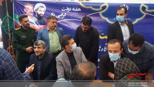 برپایی میز خدمت در میعادگاه نمازجمعه شاهرود+ تصاویر