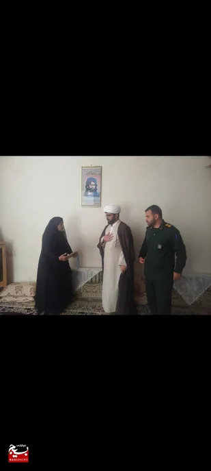 تکریم خانواده گرانقدر شهید احمد جعفریان در دزپارت