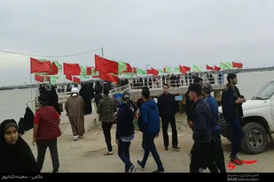 زائران همدانی در سرزمین نور