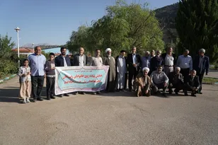 همایش پیاده روی وابستگان دفتر نمایندگی ولی فقیه در سپاه فتح +( تصاویر)
