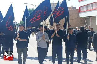مراسم عزاداری سالروز شهادت&zwnj; امام جعفر صادق(ع) در کبودراهنگ برگزار شد