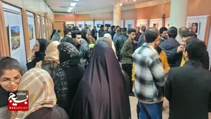 برپایی نمایشگاه عکس زیست بوم شهرستان فارسان