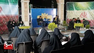 برنامه &laquo;کافه دانشجویی&raquo; در موکب دانشجویی بلوار بهار قم با محور &laquo;مذاکره؛ آری یا نه؟&raquo; برگزار شد