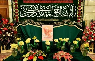 تصاویر حاج قاسم در حرم حضرت زینب