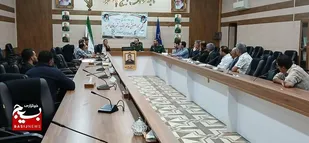 برگزاری دومین جلسه قرارگاه صنعتی خاتم الانبیا(ص) شهرستان ملایر استان همدان
