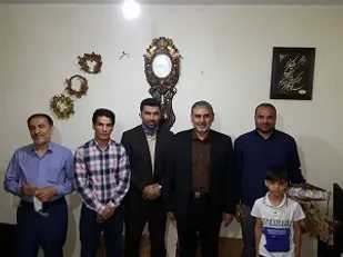 دیدار و تقدیر سردار شاهوار پور از ورزشکار مدال آور خوزستانی