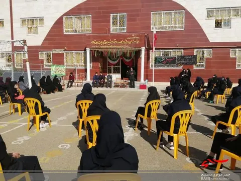 به همت حوزه مقاومت بسیج دانش آموزی کوثر سپاه خمین