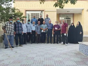 برگزاری مراسم آبروی محله به یاد شهید ابراهیمی