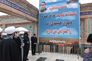 تجدید میثاق با شهدا به مناسبت آغاز دهه مبارک فجر در بجنورد