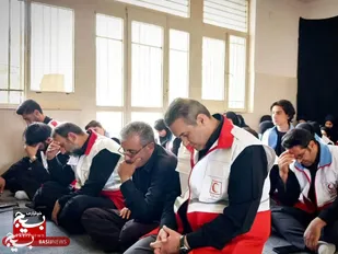 تبلور ارادت و عشق حسینی امدادگران بروجردی در عزاداری ماه محرم