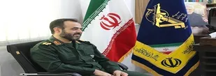 ديدار سرپرست مديريت امور شعب بانک سپه منطقه سمنان با فرمانده سپاه استان