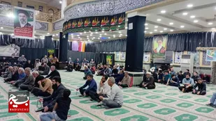 حضور نماینده ولی&zwnj;فقیه خوزستان در مسجد حجت هفتکل